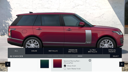 Xe Range Rover Có Bao Nhiêu Màu Ngoại Thất Cho Model 2019 Và 2020