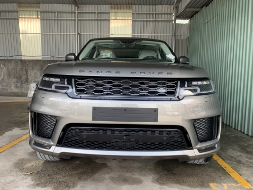 Hình Xe Range Rover Sport HSE Dynamic Màu Bạc Silicon Silver 5+2 Nhập Khẩu Đời 2019 Tại Việt Nam Chi Tiết