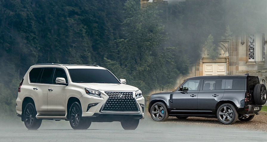 Xe SUV Lexus GX460 Với LandRover Defender V8 2023