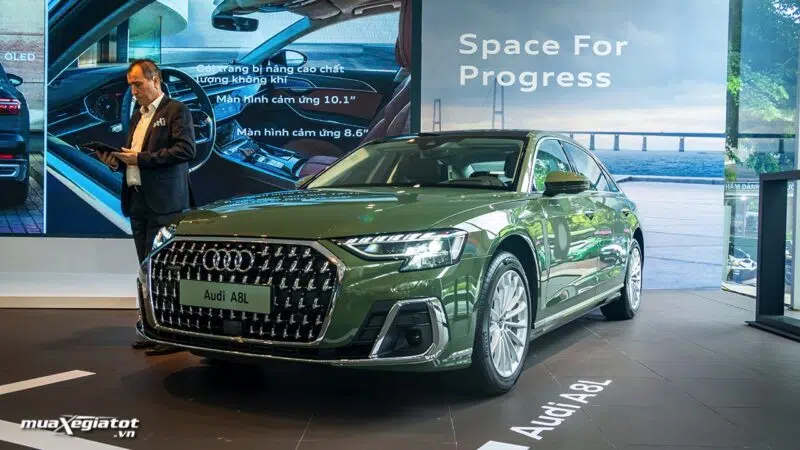 Video Xe Audi A8 L Đời 2023 Mẫu 4 Chỗ Của Đức