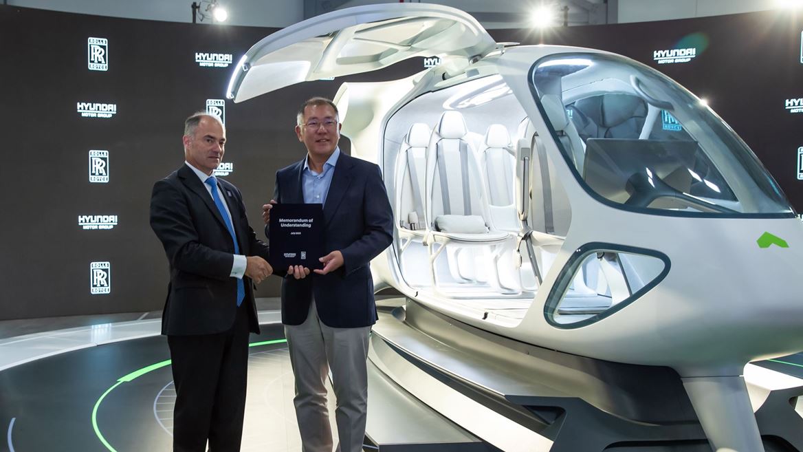 Rolls-Royce và Hyundai Motor Group hợp tác công nghệ pin nhiên liệu hydro