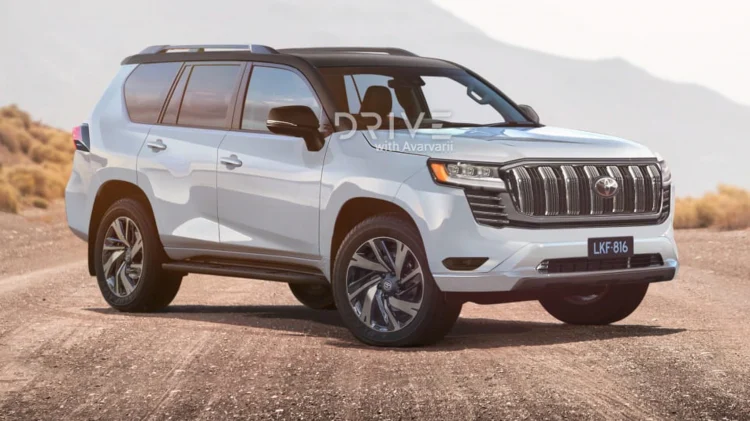 Toyota LandCruiser Prado Matt Black Edition 2023