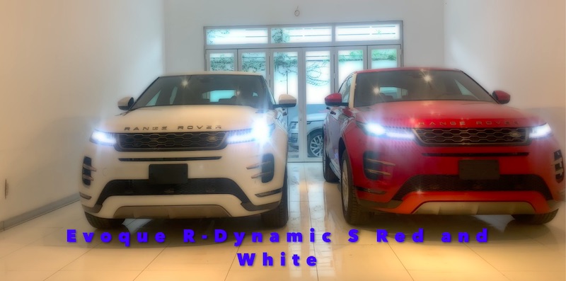 Xe Range Rover Evoque 2020 Đỏ và Trắng Màu Nào Đẹp
