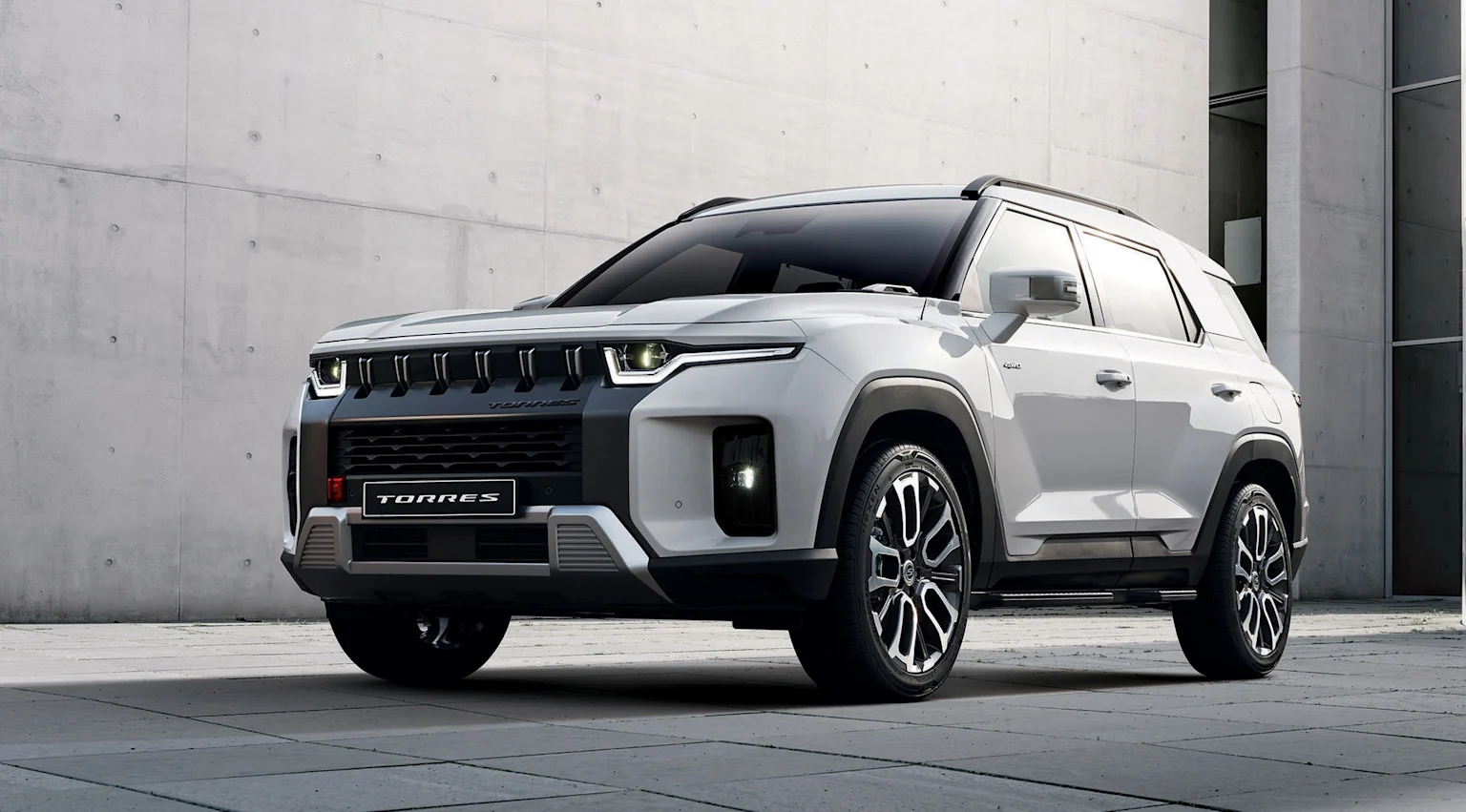 Xe Ssangyong Torres 2023 hoàn toàn mới tại Hàn Quốc