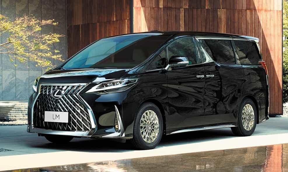 Xe Lexus LM350 Chính Hãng Màu Đen