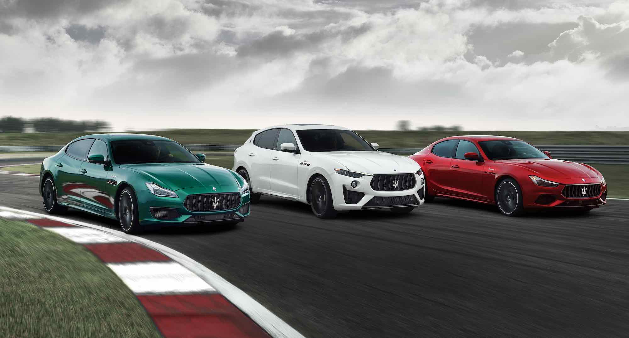 Xe Maserati Trofeo Ghibli, Levante, Quattroporte 4 Và 5 Chỗ Giá bao nhiêu