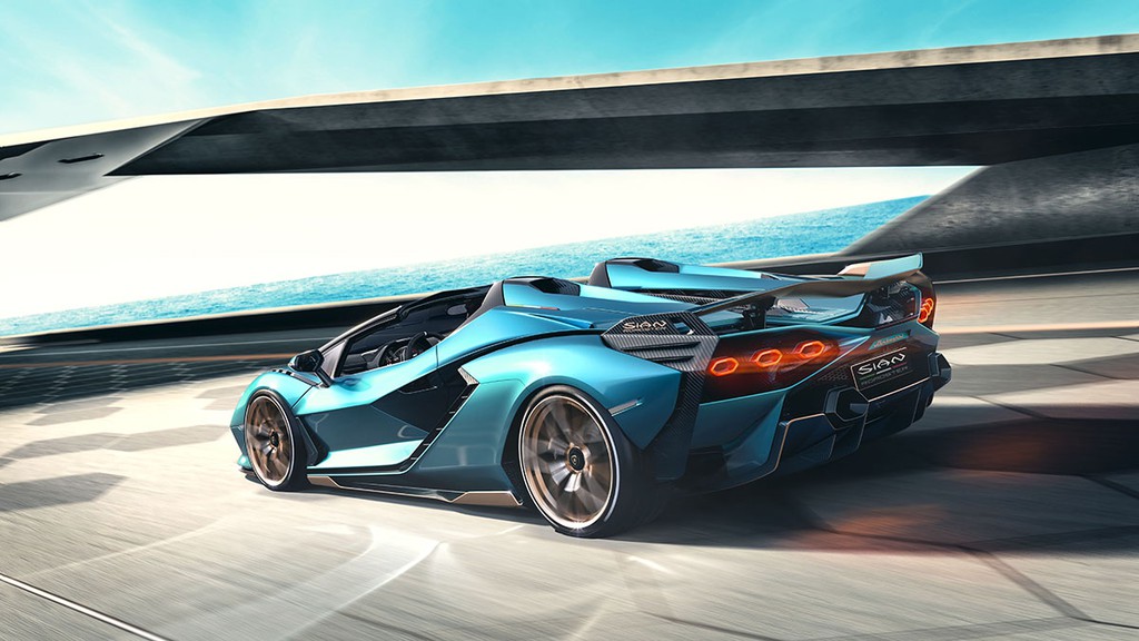 Lamborghini Sian Roadster – sấm chớp thần tốc